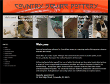 Tablet Screenshot of countrysquirepottery.com